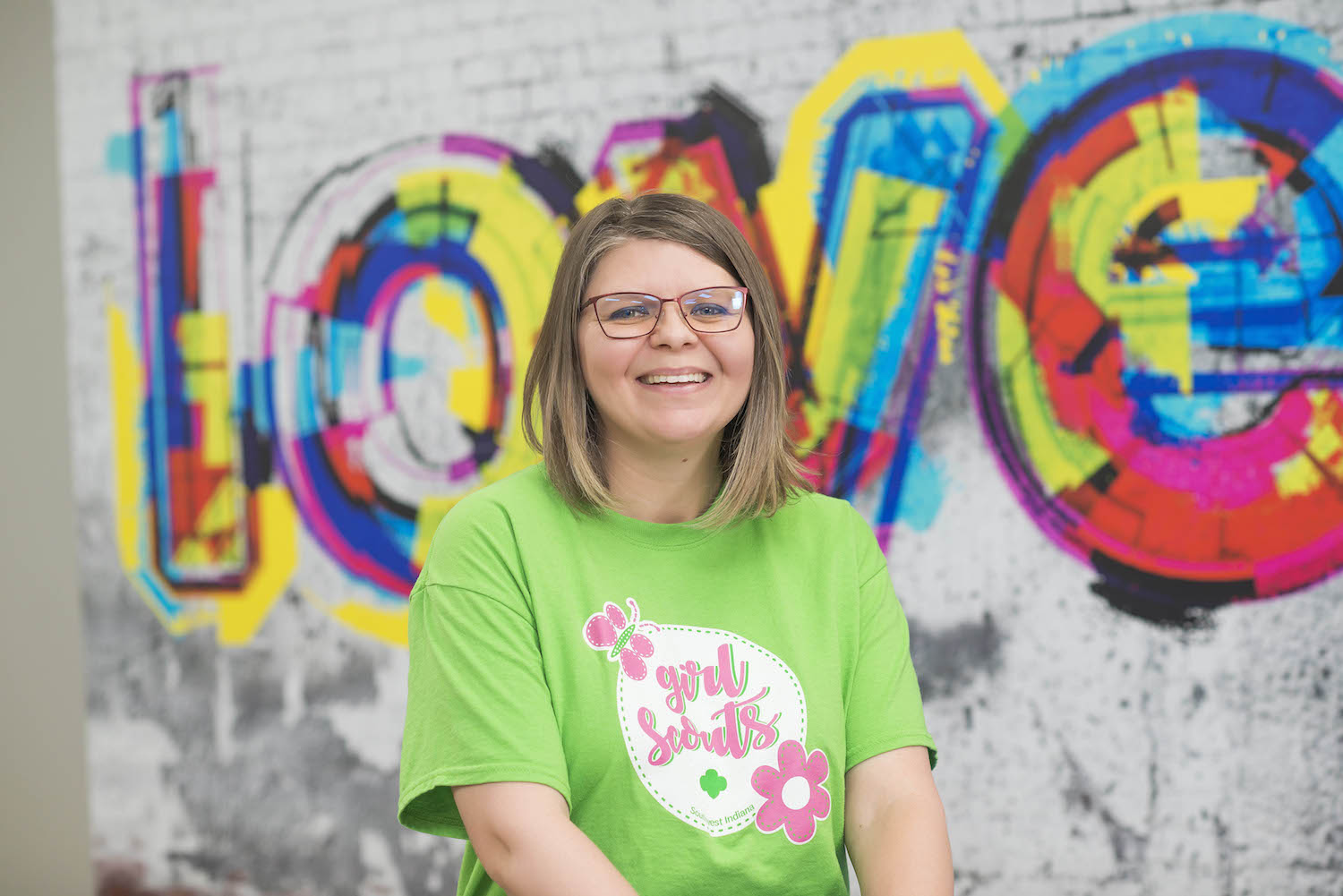 Evansville Indiana Girl Scouts ACHIEVE E Is For Everyone