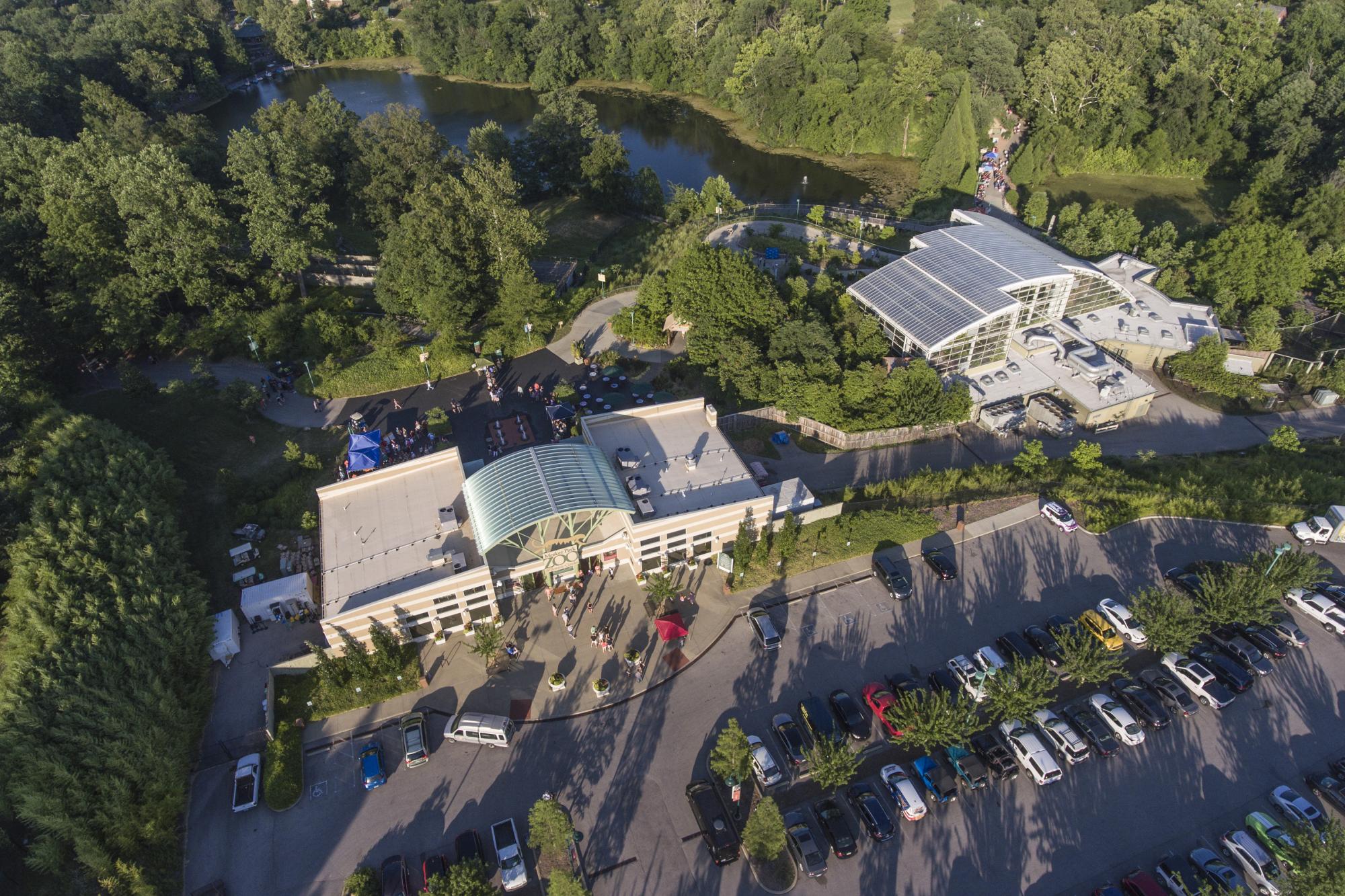 Mesker Park Zoo Aerial