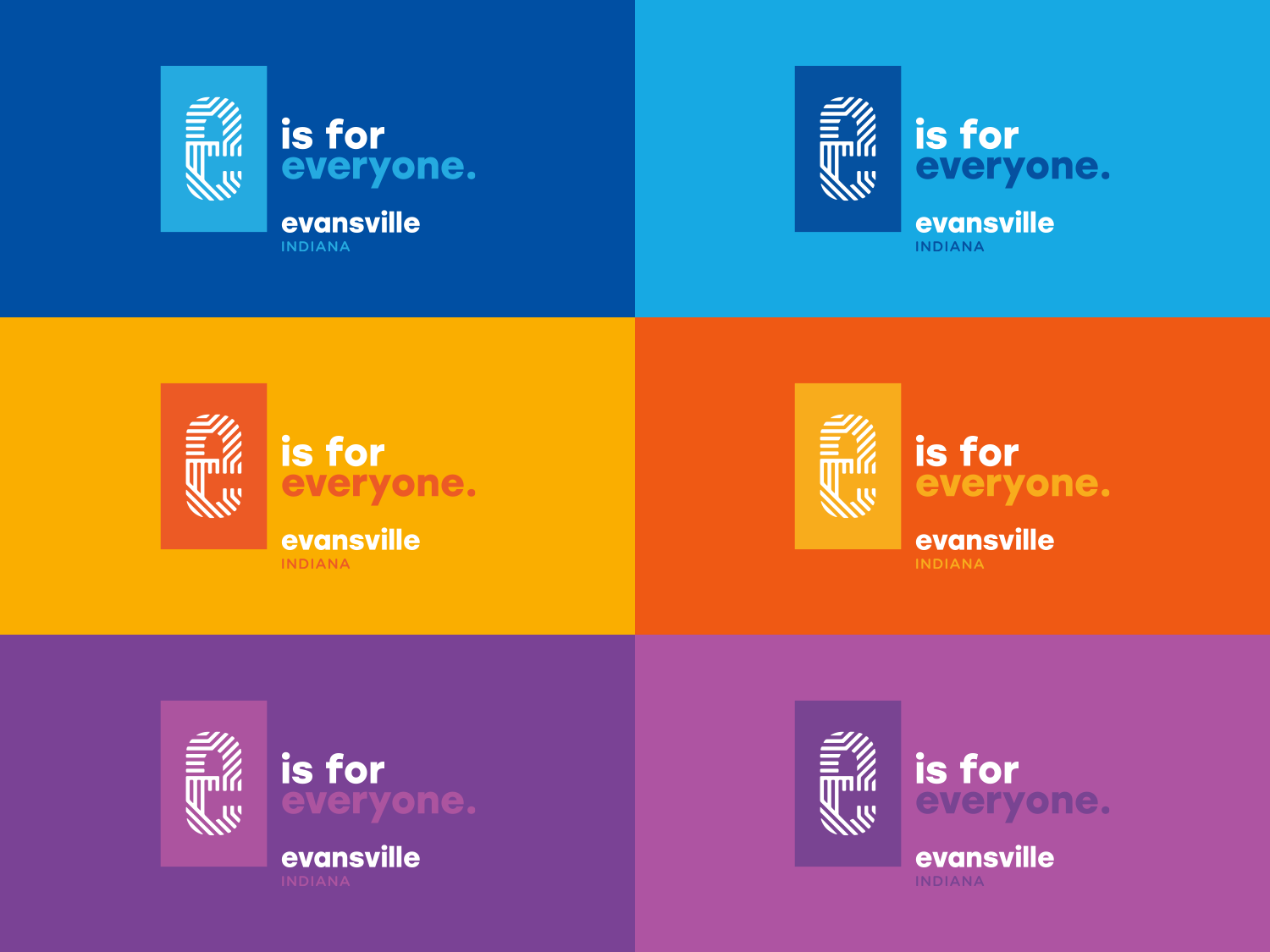 e is for everyone color grid