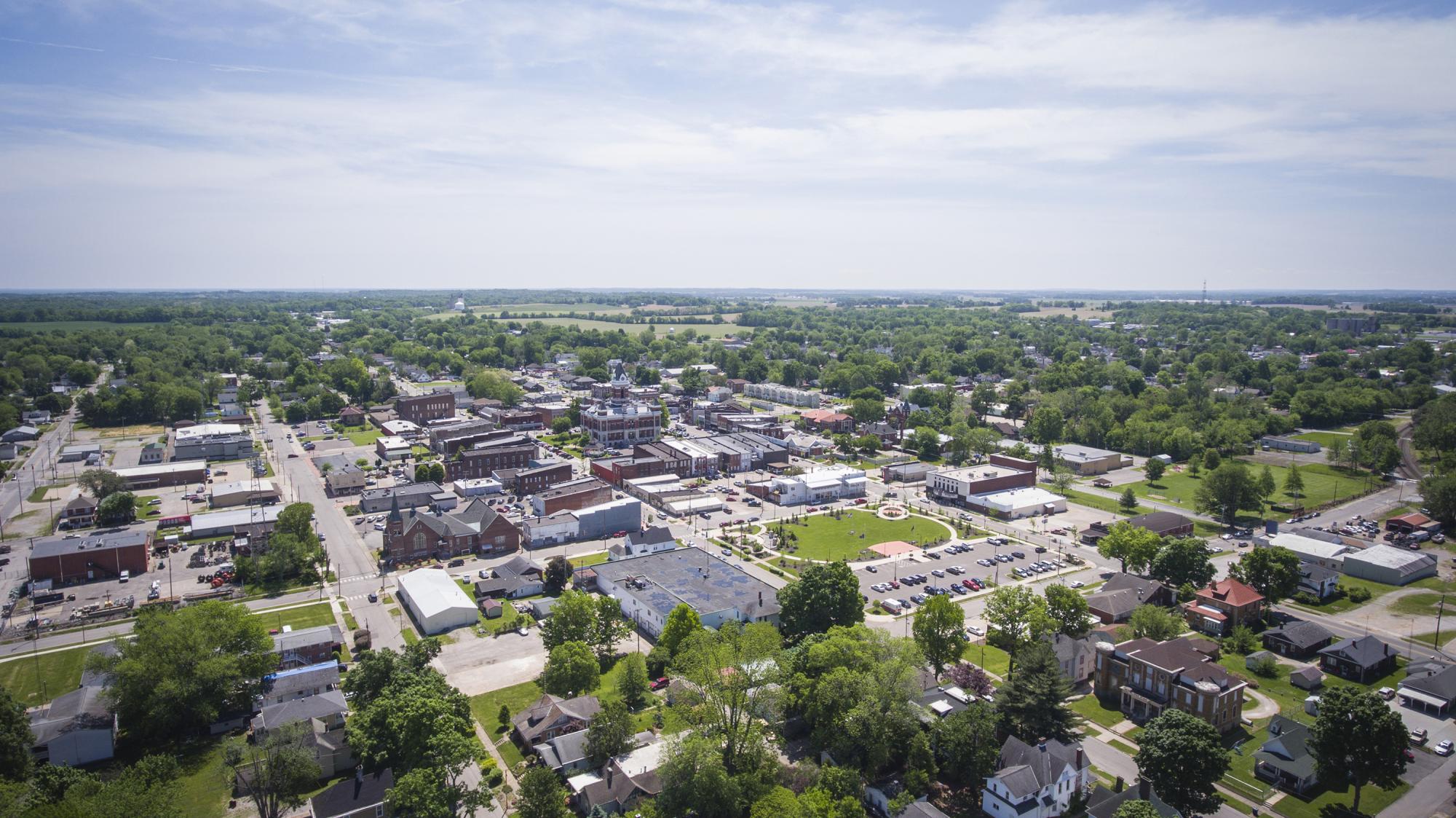 Princeton Indiana - Aerial